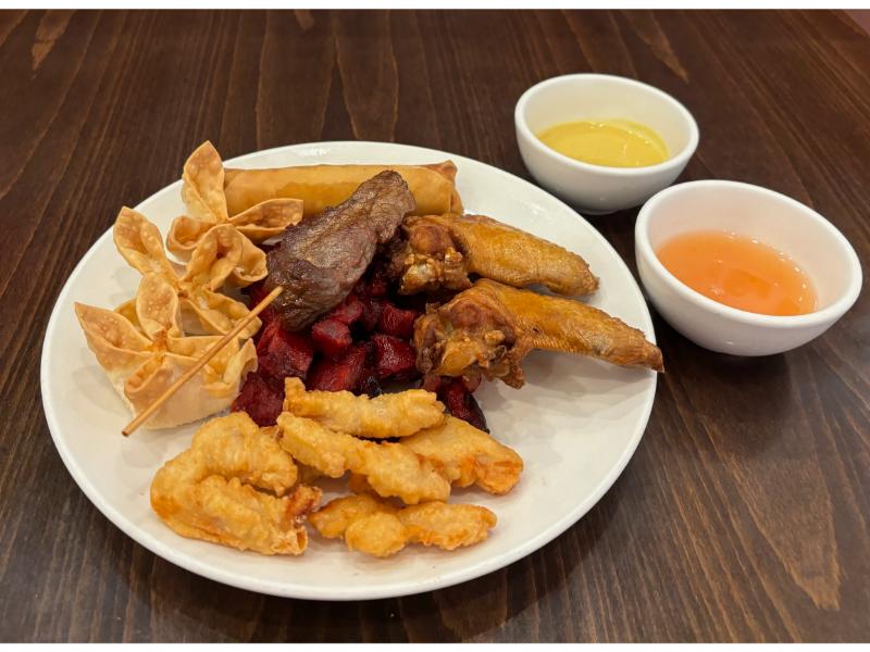 pu pu platter for one 一人宝